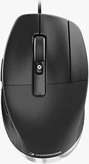 3DConnexion CadMouse Pro Mouse - Optical - Cable - 7 Button(s) - Black