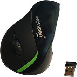 Ergoguys Wow Pen Joy II Wireless Optical Mouse Ergonomic 6 Buttons, Silver (WP-012-S-EW)