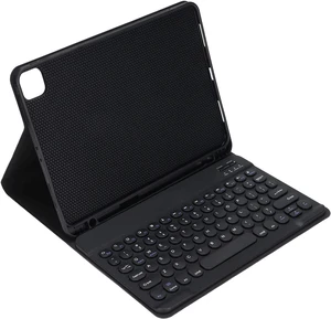 Hozee Wireless Keyboard, Strong Durable Waterproof Dustproof Laptop Keyboard for iOS Tablet Pro 11in(Black Round hat Keyboard + Leather case) Hozee Wireless Keyboard, Strong Durable Waterproof Dustproof Laptop Keyboard for iOS Tablet Pro 11in(Black Round hat Keyboard + Leather case)