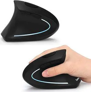 Lekvey Right Handed Ergonomic Mouse + Left Handed Ergonomic Mouse