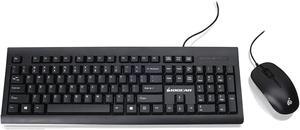 IOGEAR Spill-Resistant Keyboard and Mouse Combo, GKM513B