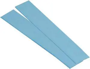 ARCTIC Thermal Pad 120 x 20 x 1.0 mm (Pack of 2) - Thermal Compound for All Coolers, Efficient Thermal Conductivity Gap Filler, Non-Stick, Safe Handling, Easy to Apply - Blue ARCTIC Thermal Pad 120 x 20 x 1.0 mm (Pack of 2) - Thermal Compound for All Coolers, Efficient Thermal Conductivity Gap Filler, Non-Stick, Safe Handling, Easy to Apply - Blue