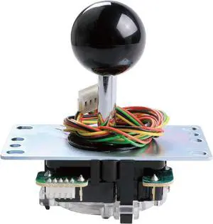 SANWA JLF-TP-8YT Original Joystick - for Arcade Game 4 & 8 Way Adjustable, Compatible with Catz Mad SF4 Tournament Joystick (Black Ball Top) SANWA JLF-TP-8YT Original Joystick - for Arcade Game 4 & 8 Way Adjustable, Compatible with Catz Mad SF4 Tournament Joystick (Black Ball Top)
