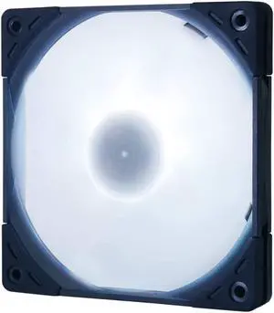Kaze Flex 120 Slim RGB PWN - 1800RPM, 120mm x 15mm High Air Flow Computer Case Fan, Fluid Dynamic Bearing, PWN 4-Pin Connector, RGB 12V 4-Pin Connector, Single Pack, Black