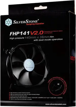 FHP141 140mm x 38mm Fan for CPU Cooler and Computer Cases Cooling FHP-141-x