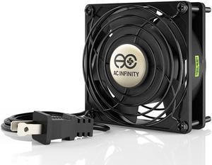 AC Infinity AXIAL 9225, Muffin Fan, 120V AC 92mm by 92mm by 25mm High Speed, UL-Certified for DIY Cooling Ventilation Projects