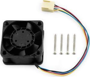 Dedicated DC 5V Cooling Fan Compatible with NVIDIA Jetson Nano Developer Kit and B01 Version PWM Speed Adjustment Strong Cooling Air Fan 40mm×40mm×20mm with 4PIN Reverse-Proof Connector