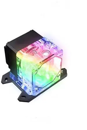 CPU Water Block Water Tank PWM Pump for Intel LGA AMD Ryzen FM1 FM2,I7 I9 Integrated Watercooler ITX Case Kit (for AMD) CPU Water Block Water Tank PWM Pump for Intel LGA AMD Ryzen FM1 FM2,I7 I9 Integrated Watercooler ITX Case Kit (for AMD)