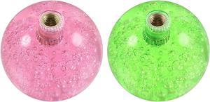 MECCANIXITY Joystick Handle Top Ball Head M6 Pink/Green Easy to Install for Arcade Game Part