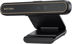 KAYSUDA Face Recognition USB IR Camera for Windows Hello, RGB 1080P (Entry Level) Webcam with Dual Microphone