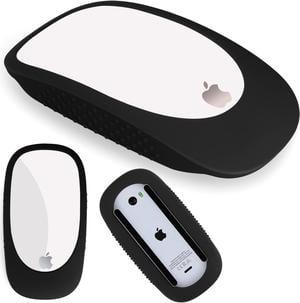 Ultra Thin Cover for Apple Magic MouseApple Magic Mouse 2 Silicone Case Cover with Handle Grip for Magic Mouse 1II AntiDrop Protective SleeveBlack