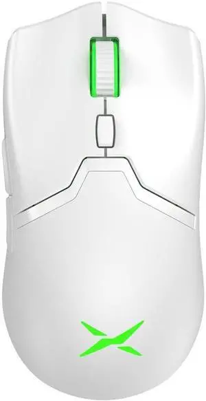 DeLUX M800PRO Wireless Gaming Mouse - PAW 3370 Sensor, Multi-Device Connection, TTC Encoder Wheel, 19000DPI, 70g Lightweight, 56Hr Battery, 6 Programmable Buttons & LOD Adjustment (Black)