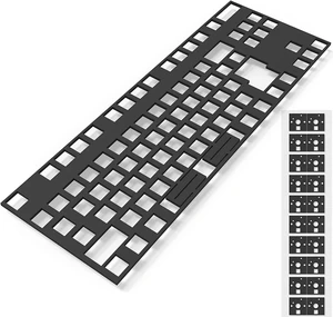 Poron PCB Foam 87 Layout Switch Pads 120Pcs and Sound Dampeners for Custom Keyboard Poron PCB Foam 87 Layout Switch Pads 120Pcs and Sound Dampeners for Custom Keyboard
