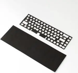 2 Pieces Set of Keyboard Sound Dampening Foam 68 Layout Silencer Pad Gasket EVA Foam Keyboard Switches Dampener Foam Pad for Mechanical Keyboard