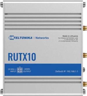 Teltonika RUTX10000200 - RUTX10 Professional Wireless Router, 4 x Gigabit Ethernet Ports, Remote Management (Modem Only - Prime)