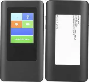 Portable 5G Router for Travel, Dual Band Hotspot Device with SIM Card Slot, Up to 16 Users to Connect, LPDDR4X 2GB EMMC 16GB ROM, Global Frequency Bands, Home