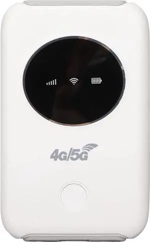Portable 4G WIFI Router, 150Mbps Wireless Wifi Hotspot CAT4 Mobile Internet Router Travel Router SIM Card With 3200mah Battery,Support 10 User Connections