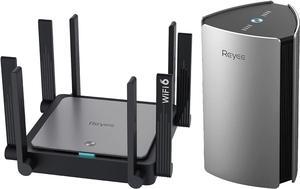 Reyee AX3200 WiFi 6 Mesh Router R6 (1-Pack) & AX3200 WiFi 6 Router RG-E5