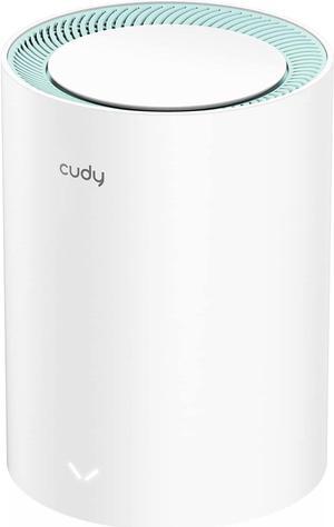 Cudy AC1200 Gigabit Whole Mesh WiFi System, Dual Band, WiFi Extender, Gigabit Ports, High Gain Antennas, VPN, Cloudflare, Connect Up to 100 Devices, M1300 1-Pack