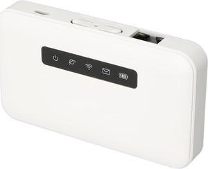 Mobile Hotspot, 300Mbps 4G Unlocked Wi Fi Hotspot Device, Portable Mini Travel Modem Indoor Outdoor with SIM Card Slot and LAN.