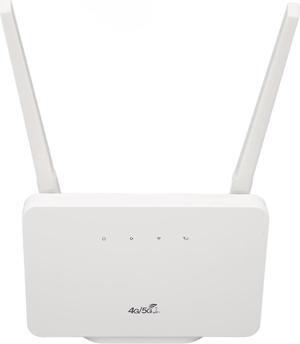 4G LTE Router for Home & Office, 150Mbps WiFi Hotspot Network Router, 4G LTE B1,3,5,7,8,20,40, Unlocked for EU Network (US Plug)