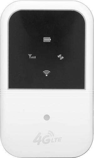Portable Router Hotspot,M80 Mobile Hotspot 150mbps Wireless Portable Mini 4G LTE WiFi Router Support B1/3/5/8/38/39/40/41 M80(White)