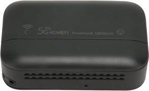 Luqeeg 4G LTE WiFi Mobile Hotspot Router, WiFi Portable High Speed WiFi Hotspot with 10000mAh Large Capacity Battery, SIM Card Slot, Secure Wireless Network Anywhere, Mobile WiFi Hotspot
