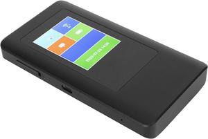 5G Router Mobile Hotspot, 5G Modem WiFi Extender, High Speed Pocket WiFi Device, 2.4 inch LCD Display Portable WiFi Hotspot for Travel, Dual Band 2.4G 5.8G Support 16 Users