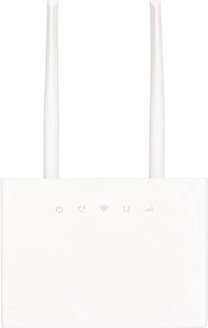 4G LTE Modem, R311 Pro 4G CPE Wireless Router WiFi Modem 4G Wireless Router with SIM Card Slot Support Up to 32 Users, for Offices, Factories, Warehouses, Gardens, Parking Lots
