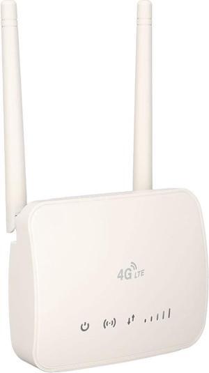 Wireless Router, 4G Card WiFi 2 in 1 300Mbps Wireless Internet Router for Home,Works with Antenna,Wireless Internet Router for Home (US)