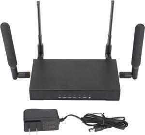 Tangxi 4G Industrial Router, 300Mbps 64 User Terminals Wireless Router, 8M ROM 128M RAM Dual Band Wireless Internet Computer Router for Play Games, Remote Monitoring