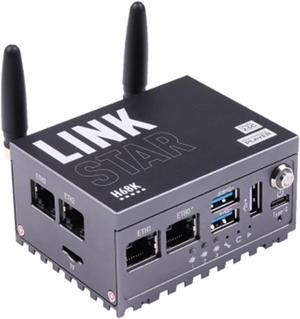 LinkStar-H68K-1432 Router with Wi-Fi6, 4GB RAM 32GB eMMc, Dual-2.5G & dual-1G Ethernet, 4K output, Android 11, Ubuntu OpenWRT