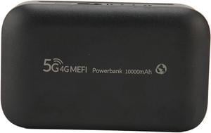 Mobile WiFi Hotspot, 2.4G Unlocked 4G LTE Modem Router with SIM Card Slot, Portable Wireless Router for Travel Support B1 3 5 8, Connect Up to 10 Devices