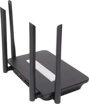 4G LTE WiFi Router, 300Mbps LTE Cat4 WiFi Router with SIM Card Slot, Stable Wireless Router with High Gain Antennas, WAN, LAN Network Port for Home