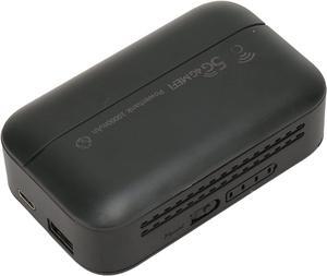 Jopwkuin 4G Wireless Router, 4G WiFi Router 10000mAh Battery Portable SIM Card Slot Lightweight for Desktop