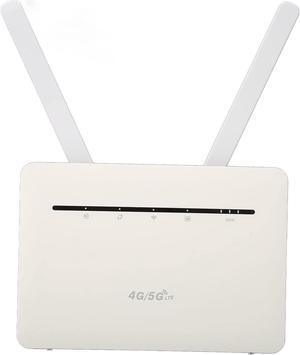 Yoidesu 4G LTE WiFi Router 300Mbps Dual Band WiFi Unlocked 4G LTE Modem Router with SIM Card Slot, Supports Router CPE MIFI UFI Modem, Wireless WiFi Router Extender Strong Signal for Home Office(US)