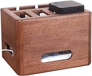 Router Storage Box,Wireless WiFi Storage Box Cable Organizer Box Decorative Storage Rack for DVD Player, TV Box, Remotes, Wireless WiFi