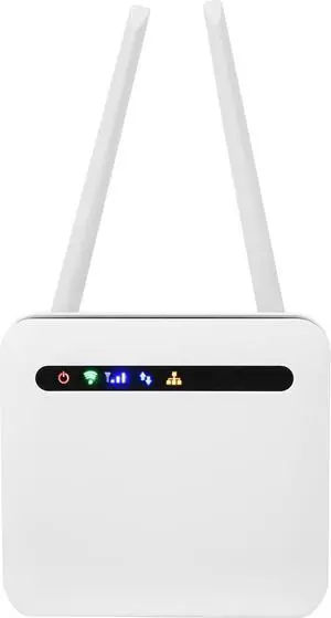 4G LTE FDDTDD SIM Card Router Fast Dual Band Wireless Router Network Router for Game IndoorOutdoor, 150m/492.1ft, RJ45 Lanx4, USB2.0x1, for Android for Windows (CP9 US Plug)