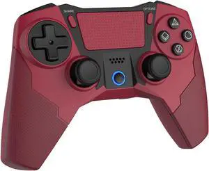 Wireless Controller for PS-4/Slim/Pro with Programming, Built-in Speaker/Enhanced Dual Vibration/6-Axis Motion Sensor Function