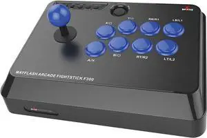 MAYFLASH F300 Arcade Fight Stick Joystick for Switch/Switch 2, Xbox Series X, PS4,PS3, Xbox One, Xbox 360, macOS, Windows, Steam Deck, NeoGeo mini, NeoGeo Arcade Stick Pro
