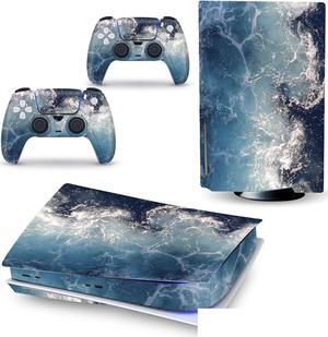 Controller Sticker Decal Skin for PS 5 Disk Edition Console and 2 Controllers Vinyl Cover Skins Wraps for PS5 Disc Version 38037 Anti Scratch Bubble Free