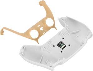 Hilitand for PS5 Controller Back Button Attachment, Professional Mapping Burst Gamepad Redesigned Back Shell for PS5 BDM-010 BDM-020 Controller(White)