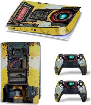 FXCON for PS5 Skin Disc Edition Anime Console and Controller Vinyl Cover Skins Wraps for PS5 Disc Version(5015) Bubble Free