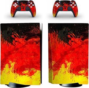 FXCON for PS5 Skin Disc Edition Anime Console and Controller Vinyl Cover Skins Wraps for PS5 Disc Version(1531) Bubble Free (Color : 2)