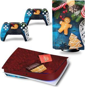 LEEWEE for PS5 Skin Disc Edition Anime Console and Controller Vinyl Cover Skins Wraps for PS5 Disc Version(8952) No Foaming (Color : 3)