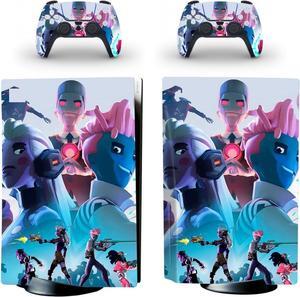 FXCON for PS5 Skin Disc Edition Anime Console and Controller Vinyl Cover Skins Wraps for PS5 Disc Version(3013) Bubble Free (Color : 3)