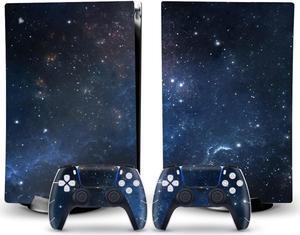 BUCEN Decal Skin for PS 5 Disk Edition Console and 2 Controllers Vinyl Cover Skins Wraps for PS5 Disc Version 48036 Anti Scratch