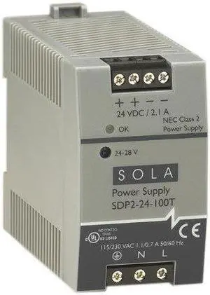 Sola/Hevi-Duty SDP3-15-100T DC Power Supply, 12-15 VDC, 4.2-3.4 Amp