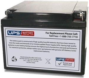 12V 28Ah NB AGM Battery Replaces B-620, BC-12260, CA12240, 12MD-26, CB12240, CB12250, CP12-24, CPL12-26, 12CE26, GP12240, GP12260, GPL12260, EVX12260, 12VA26, BD24-12, DHB12260, DMX12-24, DMH12-26