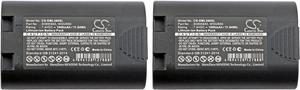 (2 Pack) XSP Battery for 3M PL200 DYMO LabelManager 360D LabelManager 420P Rhino 4200 Rhino 5200 PN DYMO 1759398 S0895840 W002856